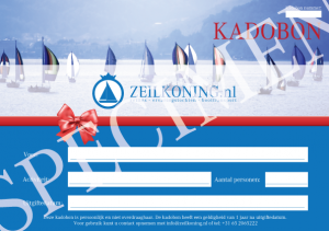 cadeaubon zeilen